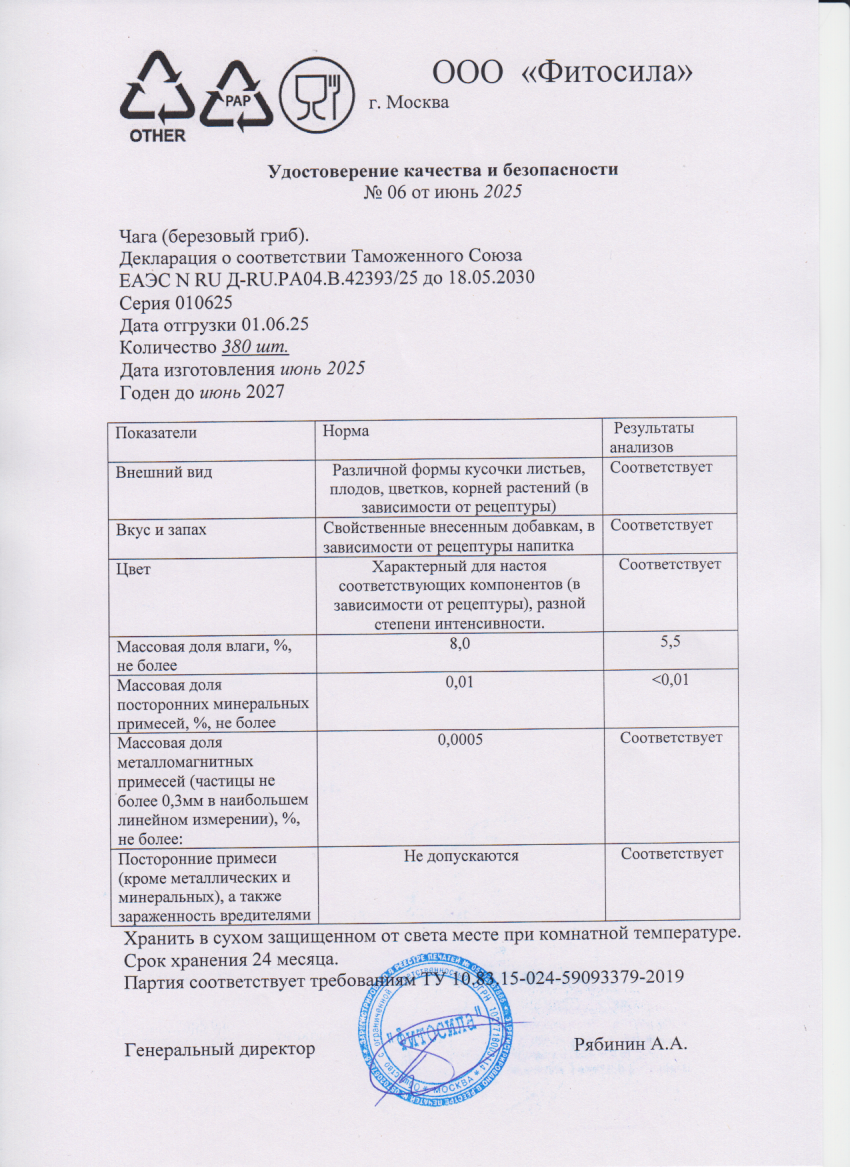 Паспорт №010625
